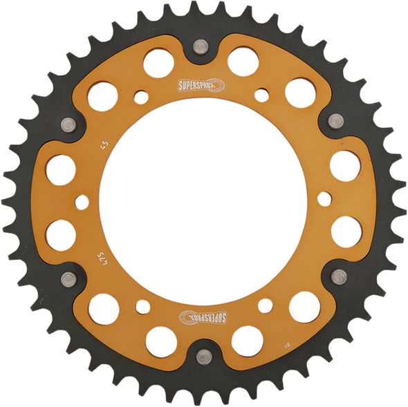 SUPERSPROX Stealth Rear Sprocket - 45-Tooth - Gold - Kawasaki RST-475-45-GLD