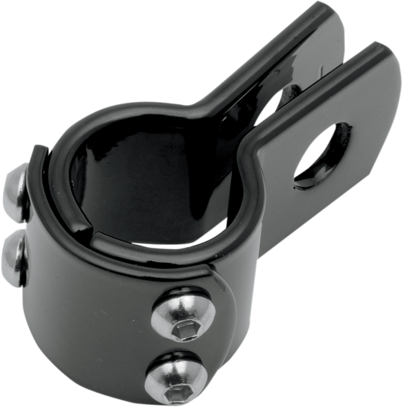 DRAG SPECIALTIES Universal Clamp -  Black - 7/8" 77-6016B