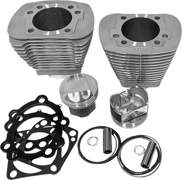 REVOLUTION PERFORMANCE, LLC Cylinder Kit - 85" - Natural Silver RP201-203W