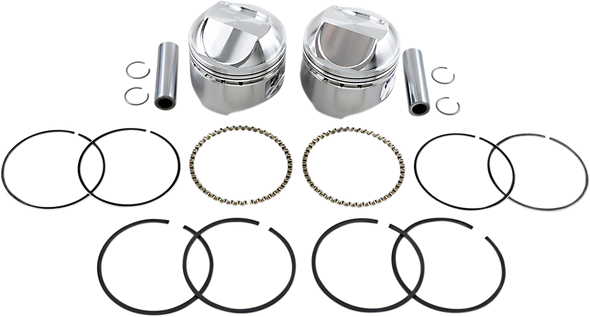 WISECO Piston Kit - .020 - High Compression - 1978-1984 - Big Twin K1625