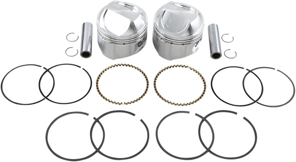 WISECO Piston Kit - .010 - High Compression - 1978-1984 - Big Twin K1624