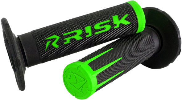 RISK RACING Grips - Fusion 2.0 - Green 00286