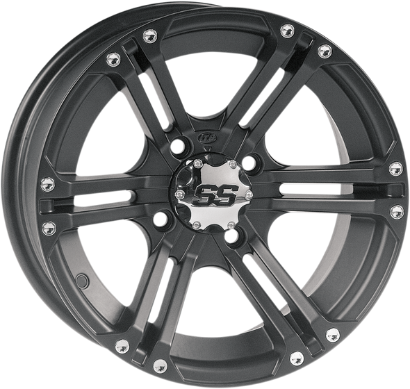 ITP SS212 Alloy Wheel - Front - Black - 14x6 - 4/137 - 4+2 1428377536B