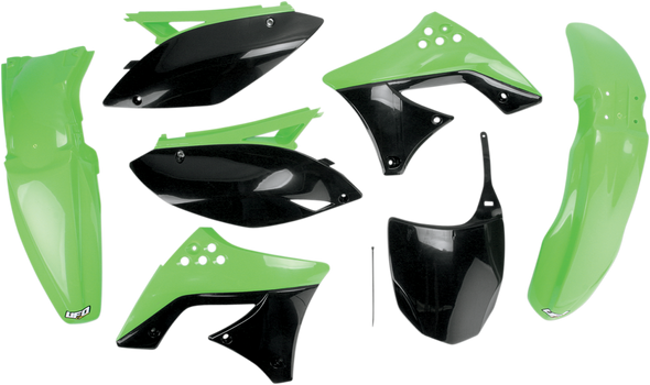 UFO Replacement Body Kit - OEM Green/Black - KXF250 KAKIT212-999