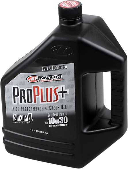 MAXIMA RACING OIL Pro Plus+ 4T Oil - 10W-30 - 1 U.S. gal 30-019128