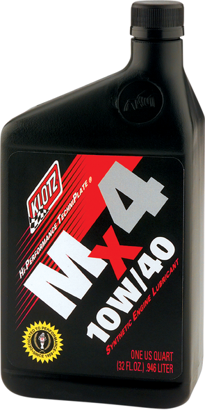 KLOTZ OIL MX4 Synthetic Engine Oil - 10W-40 - 1 U.S. quart KL-860