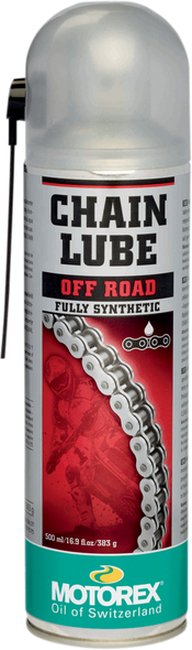 MOTOREX 622 Dirt Chain Lube Spray - 16.9 U.S. fl oz. - Aerosol 102368