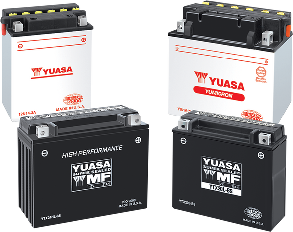 YUASA AGM Battery - YTX20H-BS .93 L YUAM62RBH