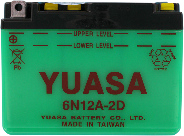 YUASA Battery - Y6N12A-2D YUAM2612D