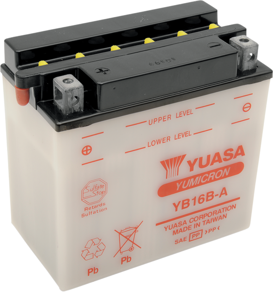 YUASA Battery - YB16B-A YUAM2216B