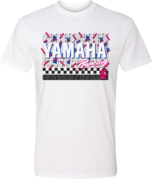 YAMAHA APPAREL Yamaha Confetti T-Shirt - White - Medium NP21S-M1786-M