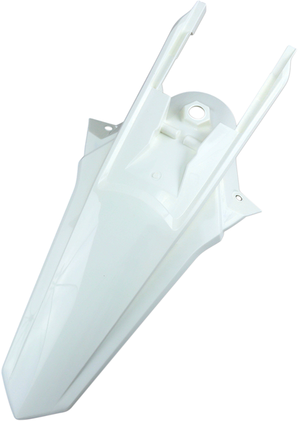 UFO MX Rear Fender - KTM White  - SX85 KT04084-047