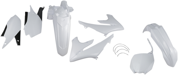 UFO Replacement Body Kit - White/Black - YZF YAKIT321-046