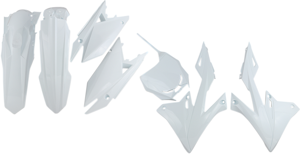 UFO Replacement Body Kit - White - RMZ450 SUKIT418-041