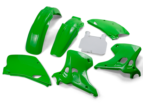 UFO Replacement Body Kit - OEM Green/White - KX KAKIT195-999