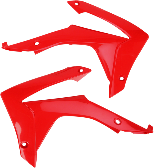 UFO Radiator Covers - Red - CRF HO04657-070