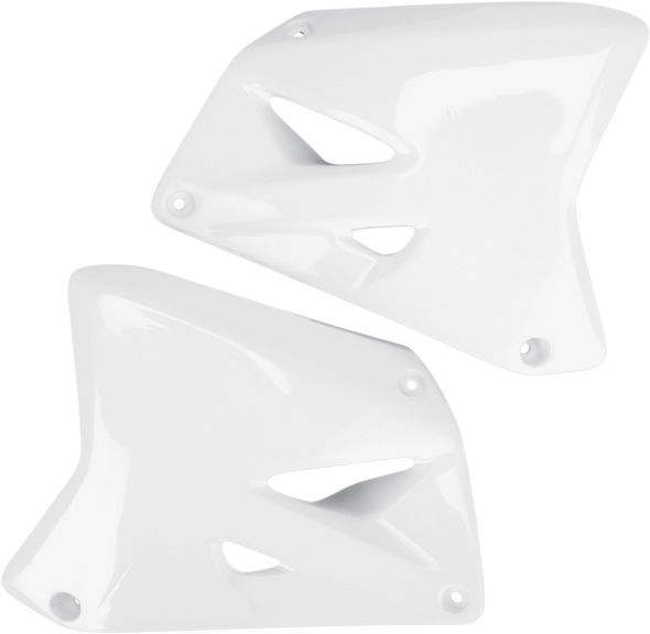 UFO Radiator Shrouds - White - RM SU03987-041