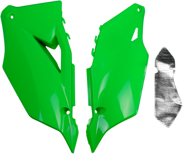 UFO Side Panels - Neon Green - KX KA04752AFLU