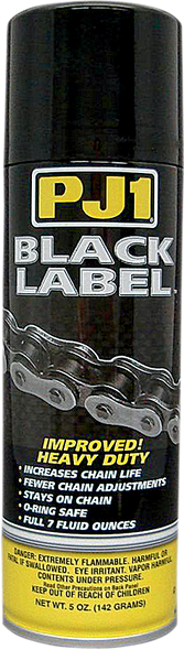 PJ1/VHT Black Label Chain Lube - 5 oz. net wt. - Aerosol 1-06A