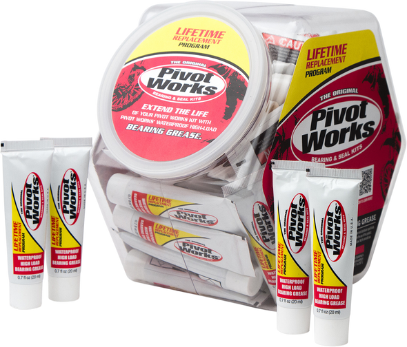 PIVOT WORKS Bearing Grease - 0.7 U.S. fl oz. - 70 ct. Container PW-P370