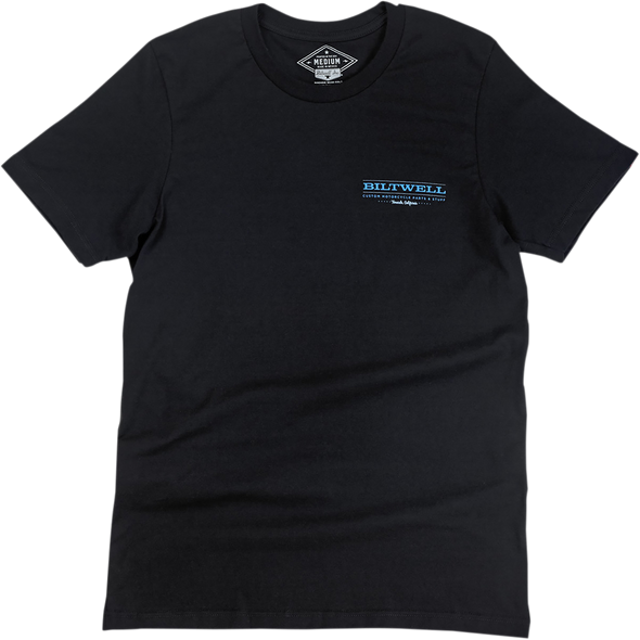BILTWELL Bigfoot T-Shirt - Black - Small 8101-005-002