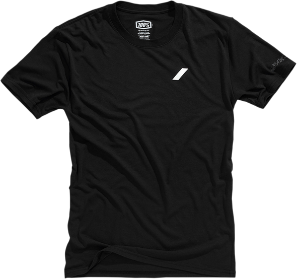 100% Tech Helm T-Shirt - Black - XL 35017-001-13