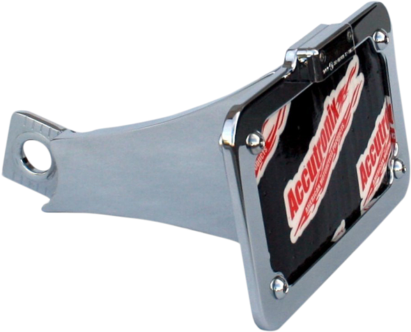 ACCUTRONIX Side mount License Plate Assembly - Chrome LPF092HV-C