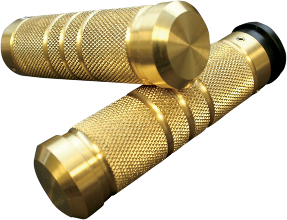 ACCUTRONIX Grips - Knurled - Grooved - TBW - Brass GR101-KG5