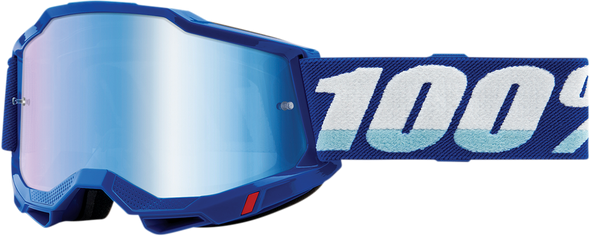 100% Accuri 2 Goggles - Blue - Blue Mirror 50014-00002