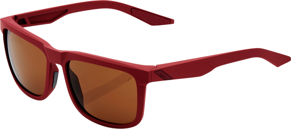 100% Blake Sunglasses - Crimson - Bronze 61029-392-73