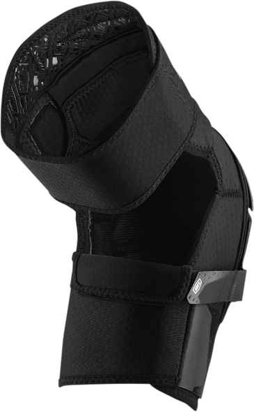 100% Fortis Knee Guards - Black - L/XL 70007-00002