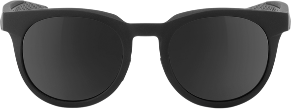 100% Campo Sunglasses - Matte Black - Smoke 61026-019-57