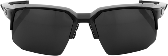 100% Speedcoupe Sunglasses - Black - Gray Polarized 61031-001-47