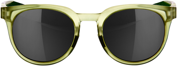 100% Campo Sunglasses - Olive - Black Mirror 61026-296-61