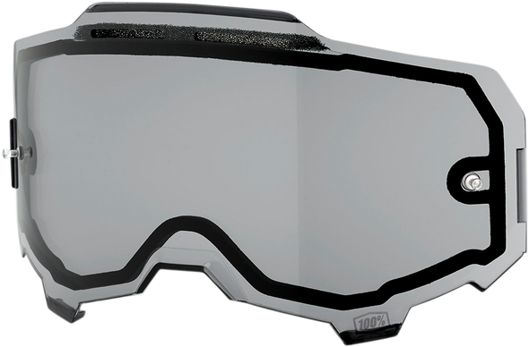 100% Armega Dual Lens - Vented - Smoke 59052-00002