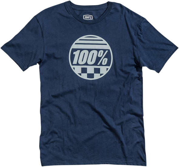 100% Sector T-Shirt - Slate Blue - Small 32108-182-10