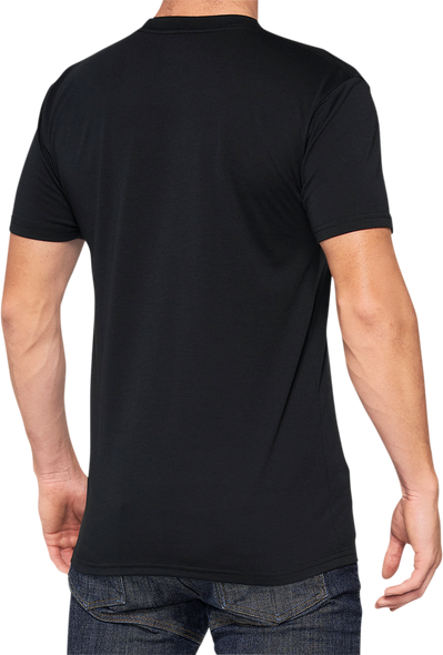 100% Athol Tech T-Shirt - Black - XL 35025-001-13