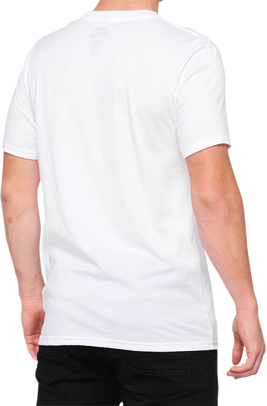 100% Alibi T-Shirt - White - Large 32136-000-12