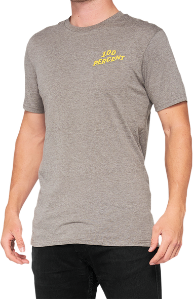 100% Dakota T-Shirt - Heather Gray - Small 32130-188-10