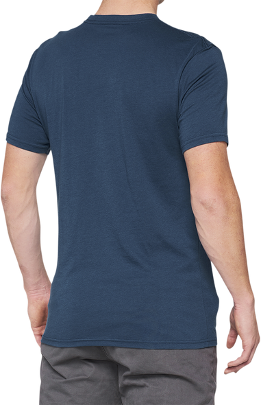 100% Nord T-Shirt - Slate Blue - Small 32124-182-10