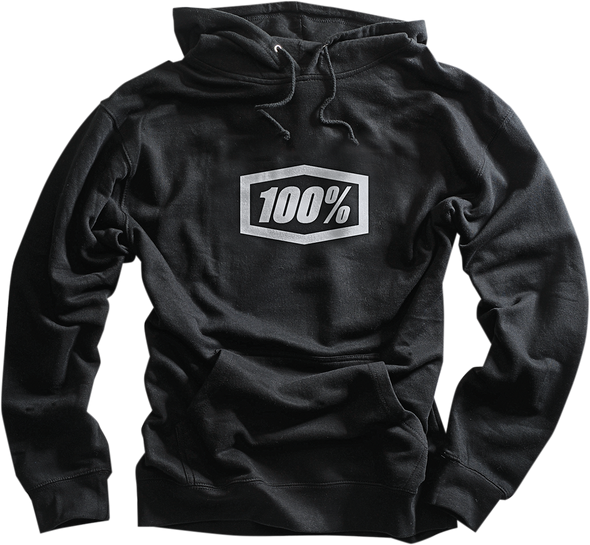 100% Icon Hoodie - Black - Small 20029-00000