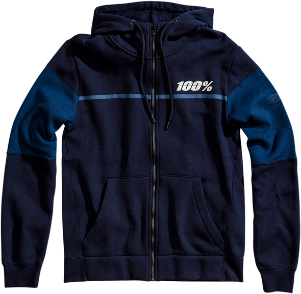 100% Emissary Hoodie - Navy - Large 36029-015-12