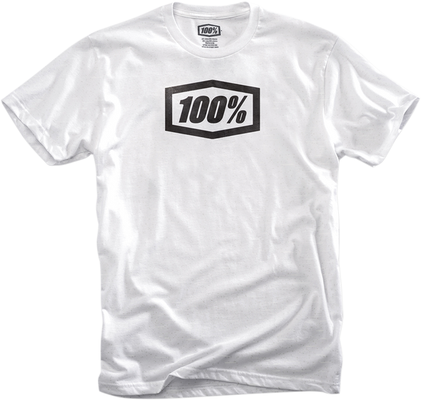 100% Essential T-Shirt - White - XL 32016-100-13