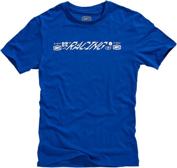 100% Vuln T-shirt - Royal Blue - XL 32117-180-13