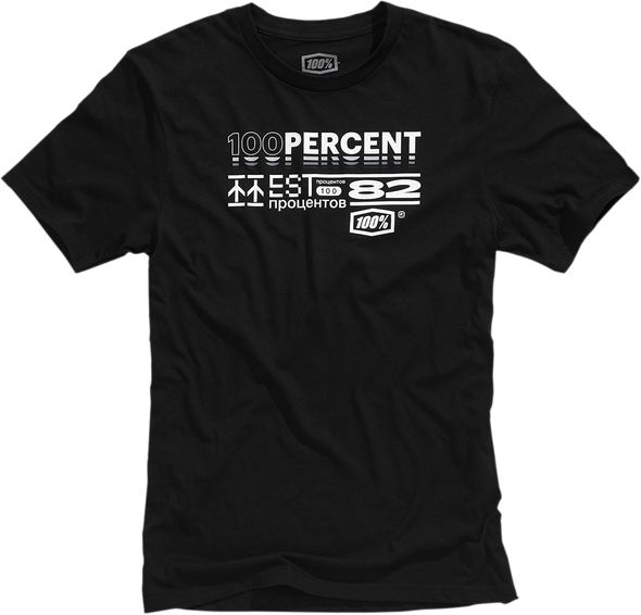 100% Ospect T-Shirt - Black - Small 32113-001-10