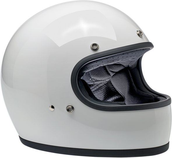 BILTWELL Gringo Helmet - Gloss White - XS 1002-517-101