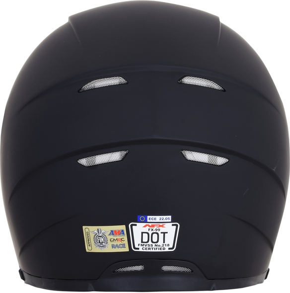 AFX FX-99 Helmet - Matte Black - XS 0101-11042