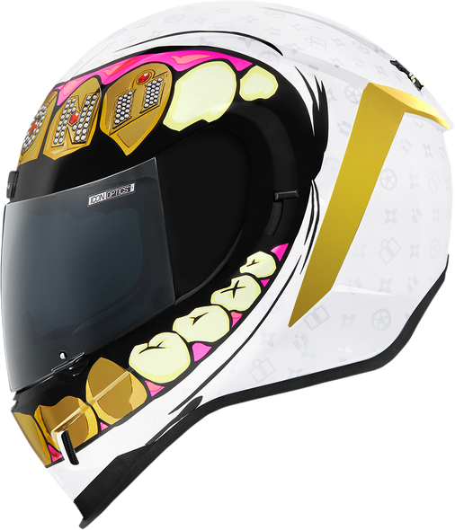 ICON Airform Helmet - Grillz - White - Medium 0101-13332