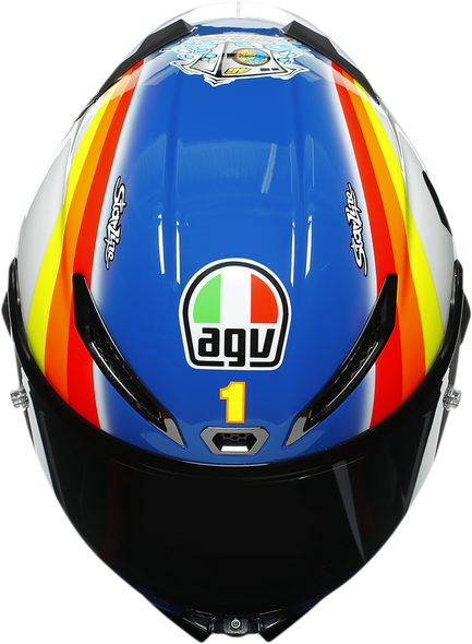 AGV Pista GP RR Helmet - Winter Test 2005 - Limited - Large 216031D9MY00609