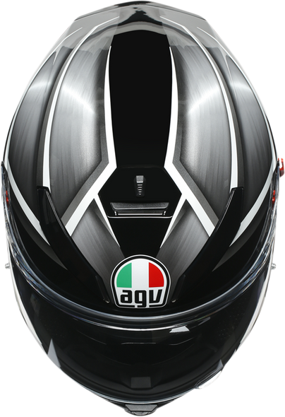 AGV K5 S Helmet - Tempest - Black/Silver - ML 210041O2MY05108